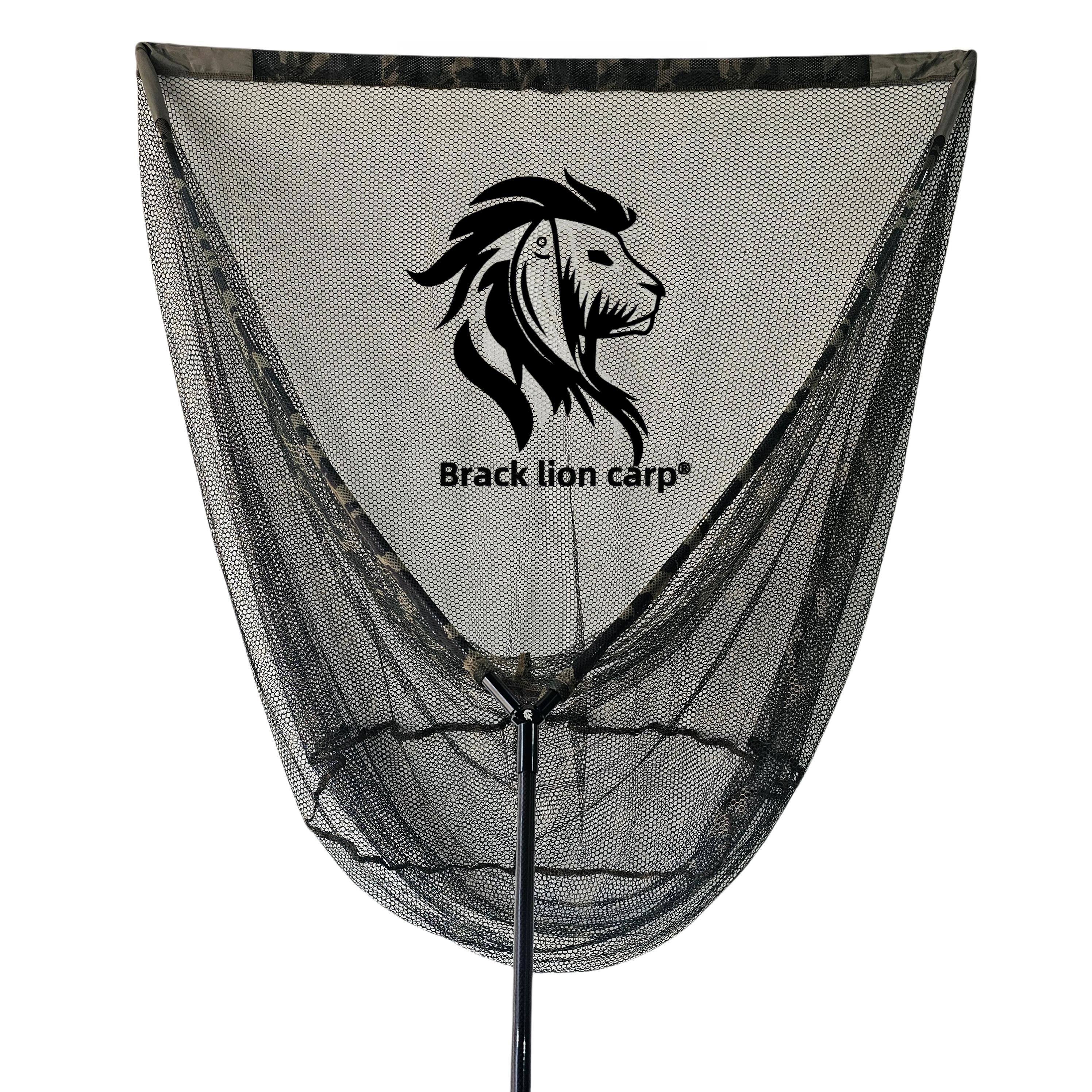 黑狮Brack lion carp® A4抄网欧鲤钓抄网42英寸2节并继大物抄网