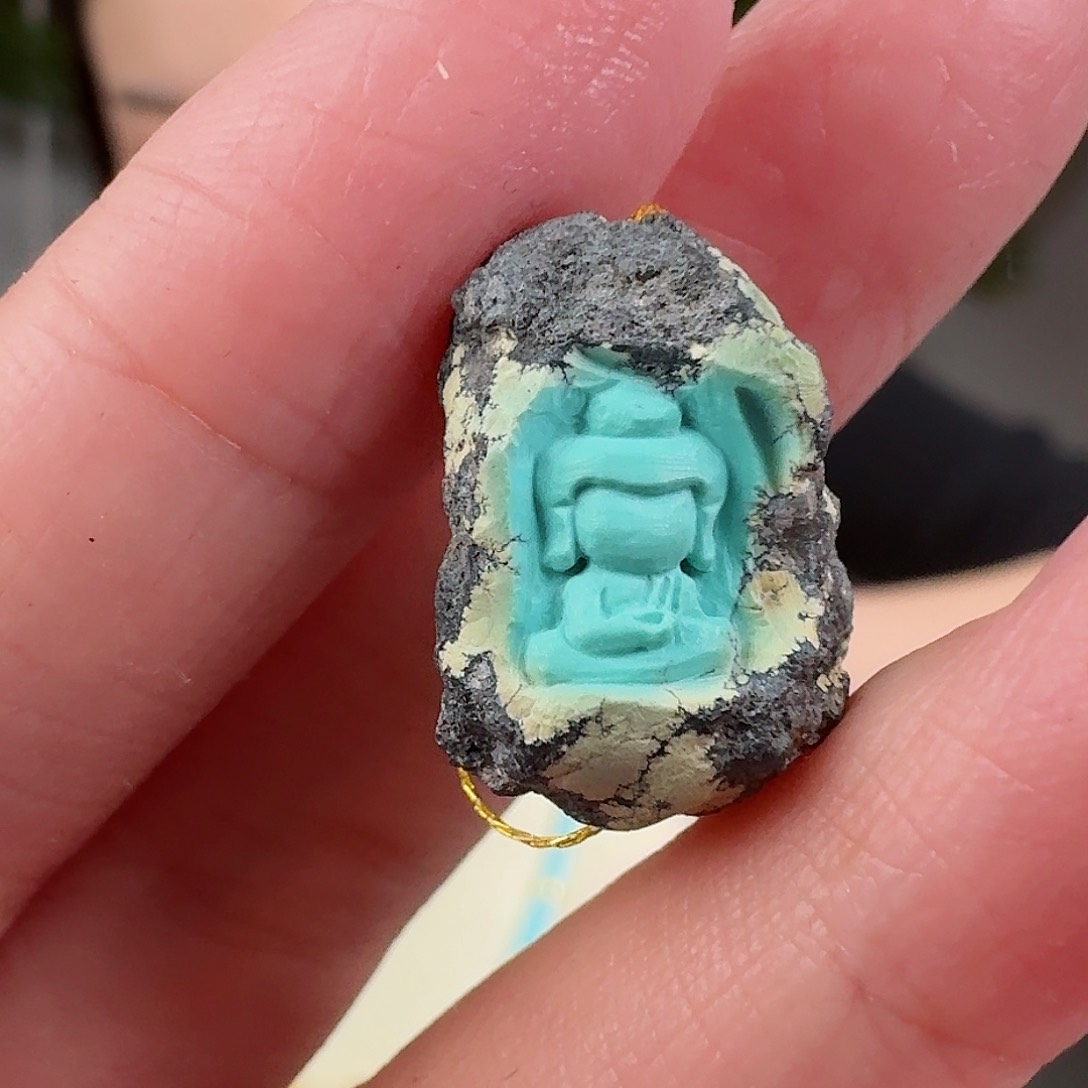 绿松石珠宝奇石未镶嵌