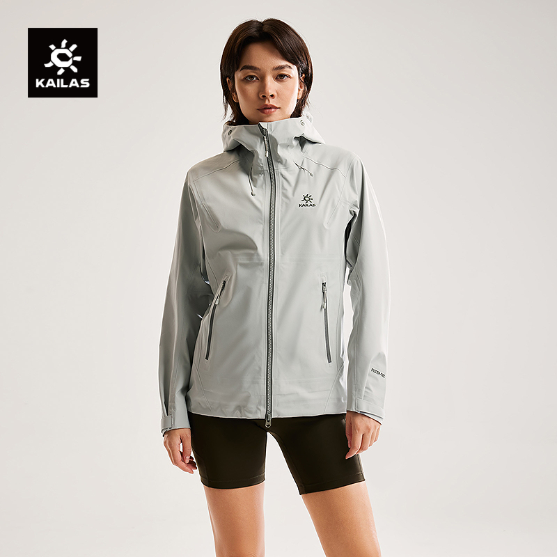 KAILAS凯乐石格木冲锋衣FLT 3L防风防水透汽户外登山徒步外套女款