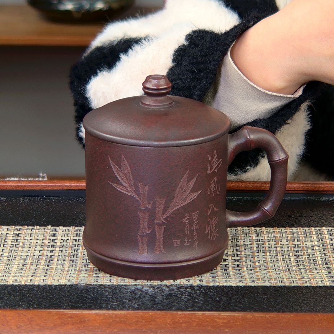 【闪购商品】绿泥茶杯高货放漏