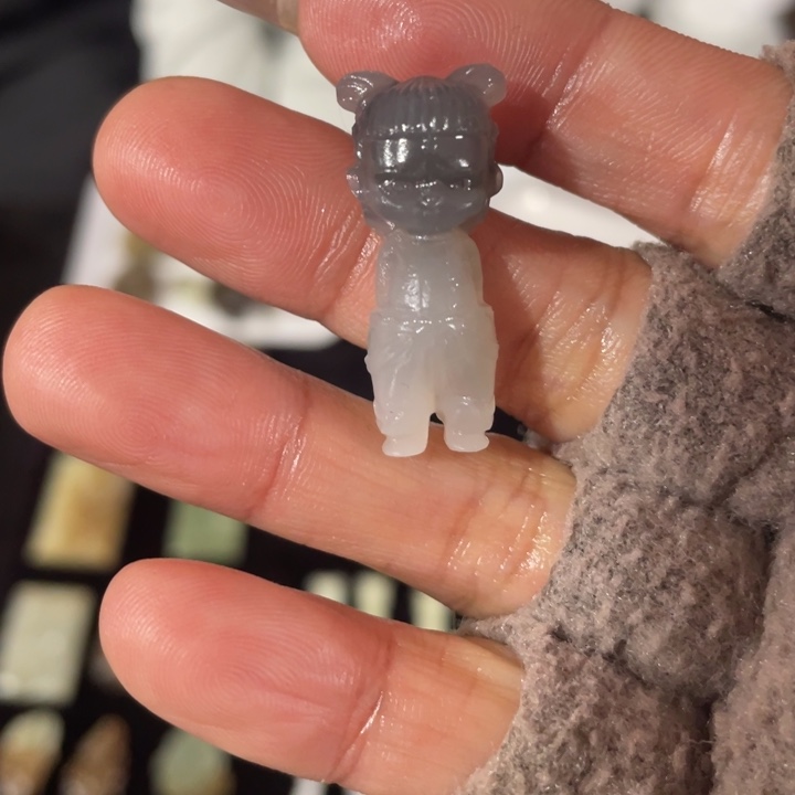 和田玉（糖玉）颈饰未镶嵌