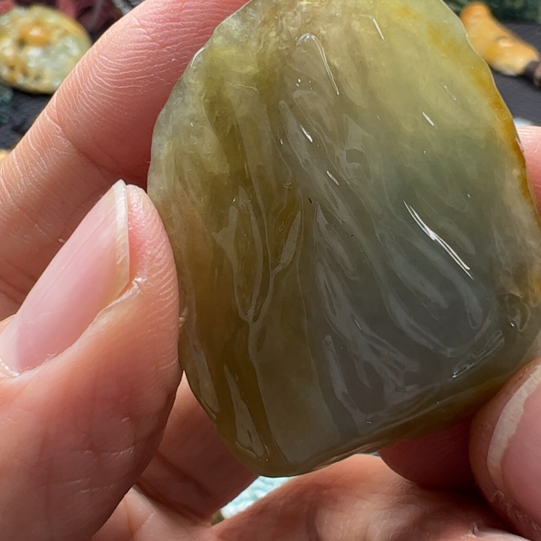 翡翠裸石缅甸翡翠