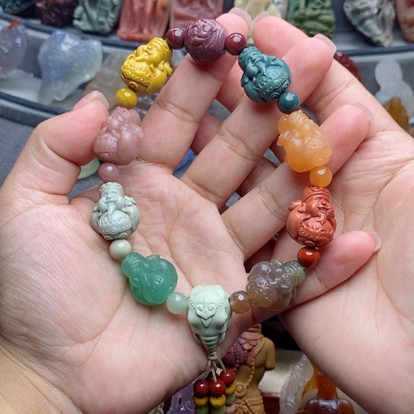 【闪购商品】未镶嵌手串定制石英质玉