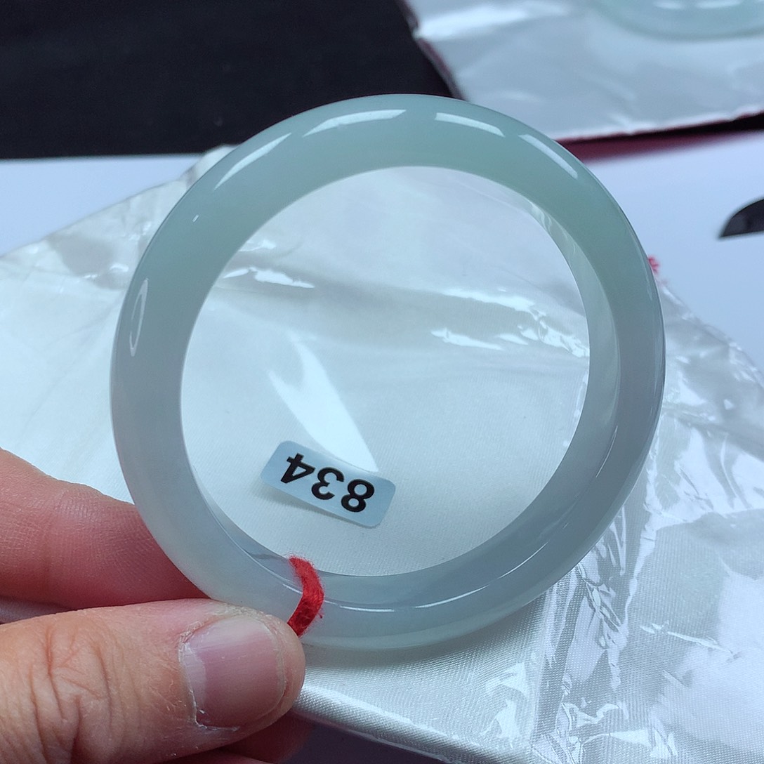 翡翠手镯未镶嵌56正圈