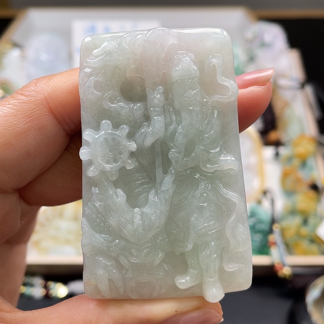 翡翠吊坠(不含链)未镶嵌