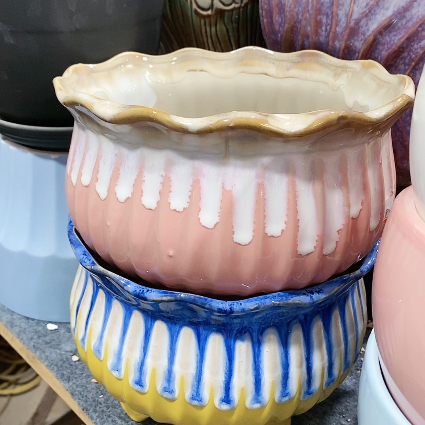 【闪购商品】陶瓷陶瓷花盆，多肉花盆