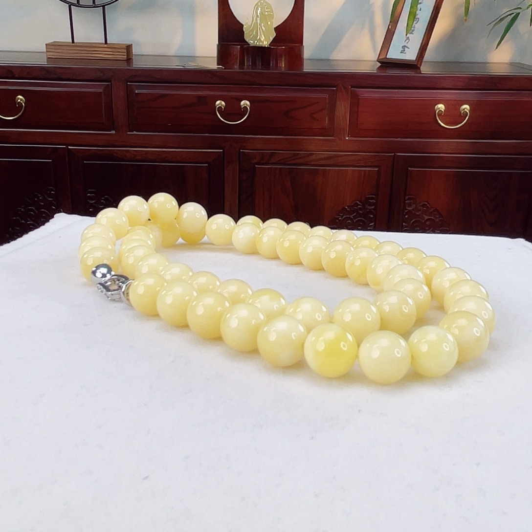 蜜蜡颈饰未镶嵌蜜蜡9.4