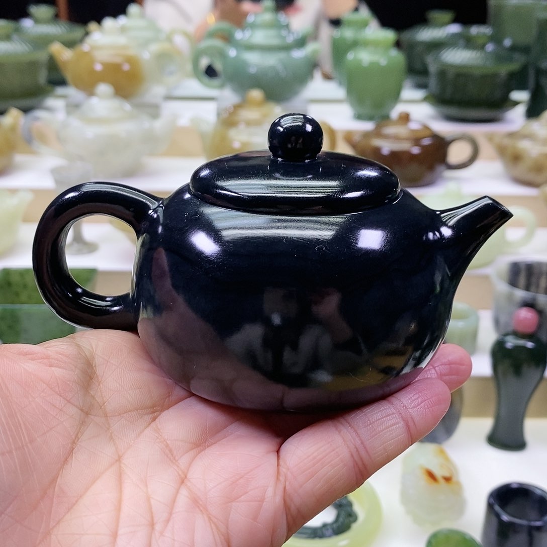 和田玉茶壶未镶嵌
