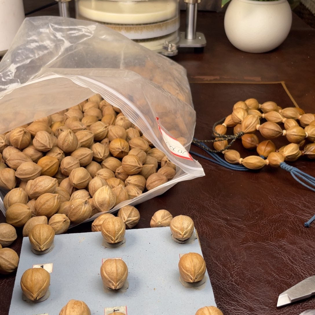 手串/手链橄榄核君**造梅林铁核19 25加三通