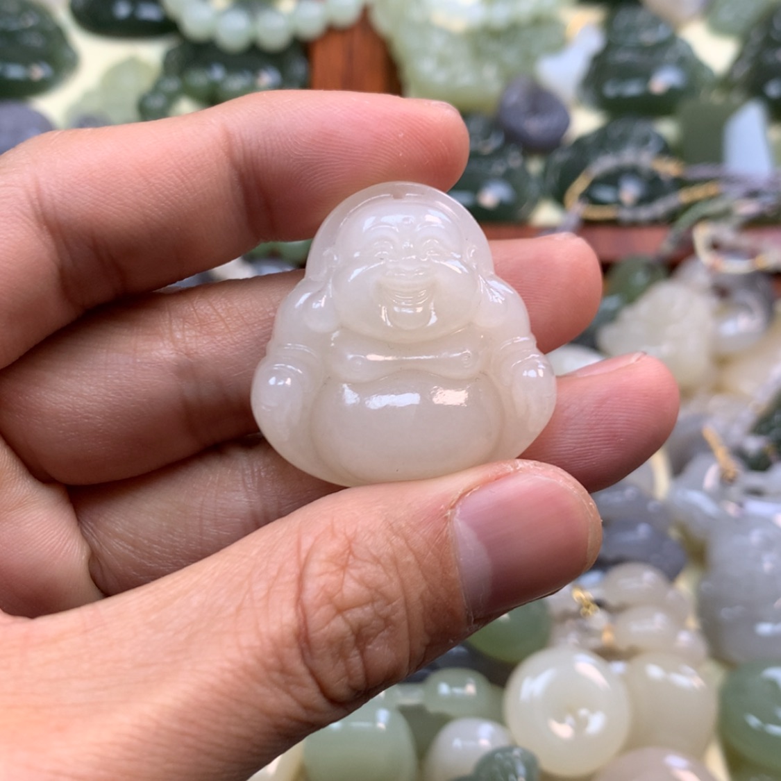 【闪购商品】和田玉颈饰未镶嵌@*欧