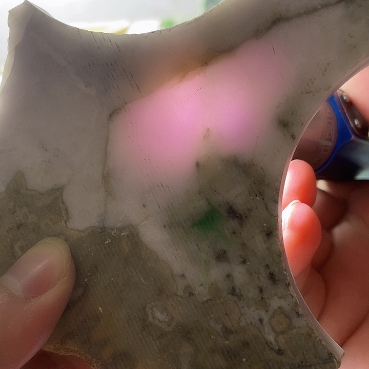 翡翠挂件未镶嵌毛料7