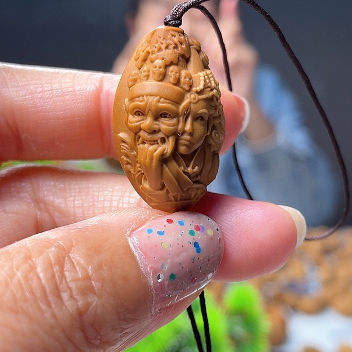 橄榄核吊坠橄榄核