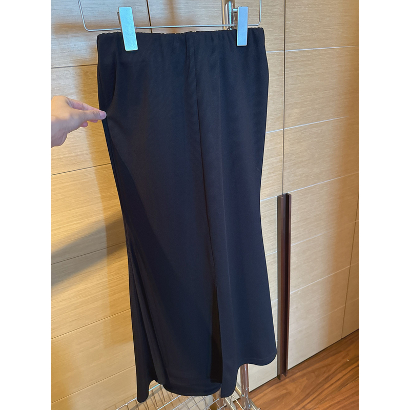 【张静芝】后开叉弹力包臀鱼尾半身裙