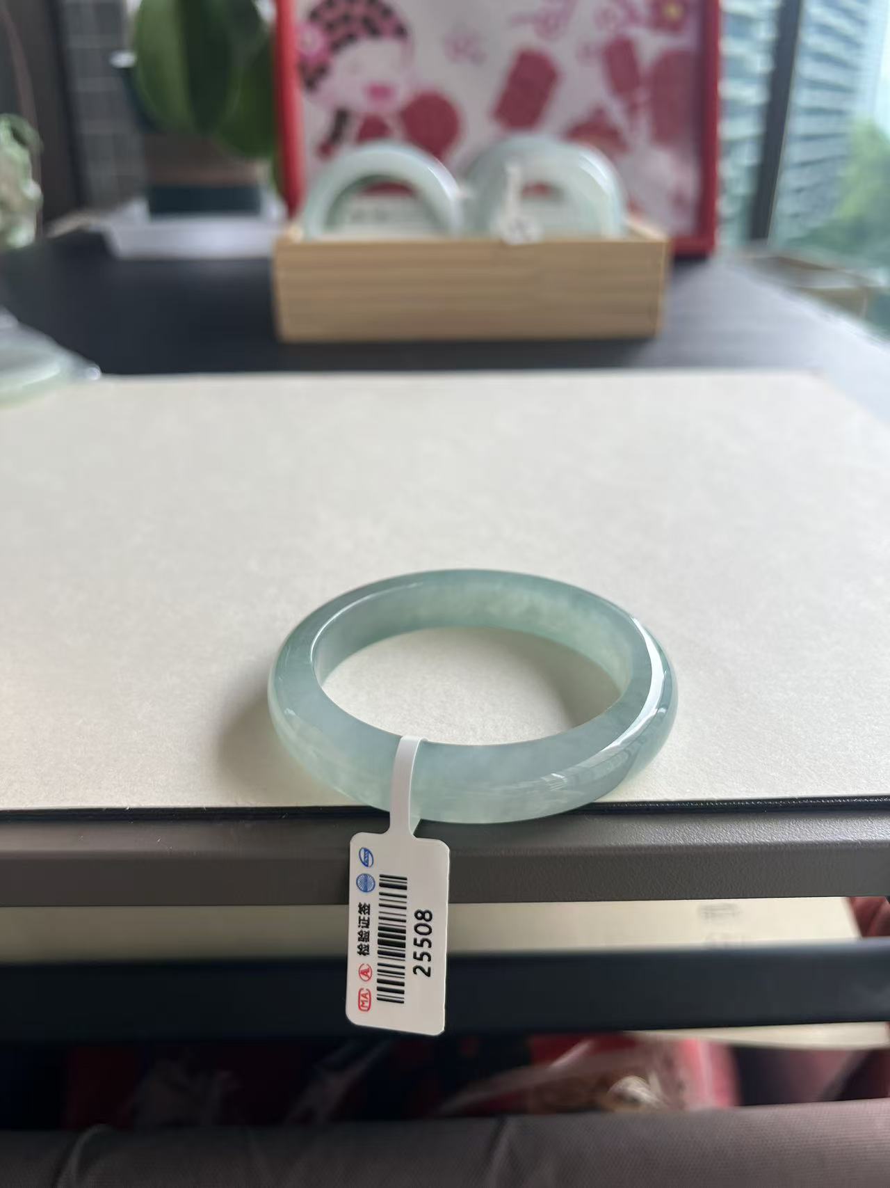 天然缅甸翡翠A货25508，55.5，48小时鉴赏