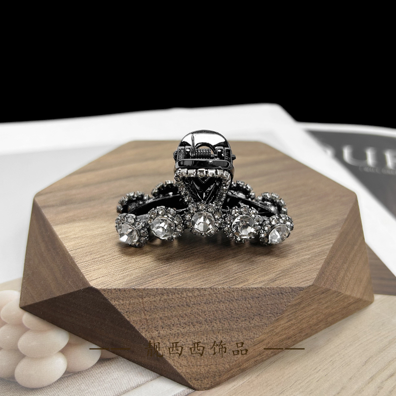 【LXX靓西西】063抓夹4.5厘米精致气质半扎发抓夹