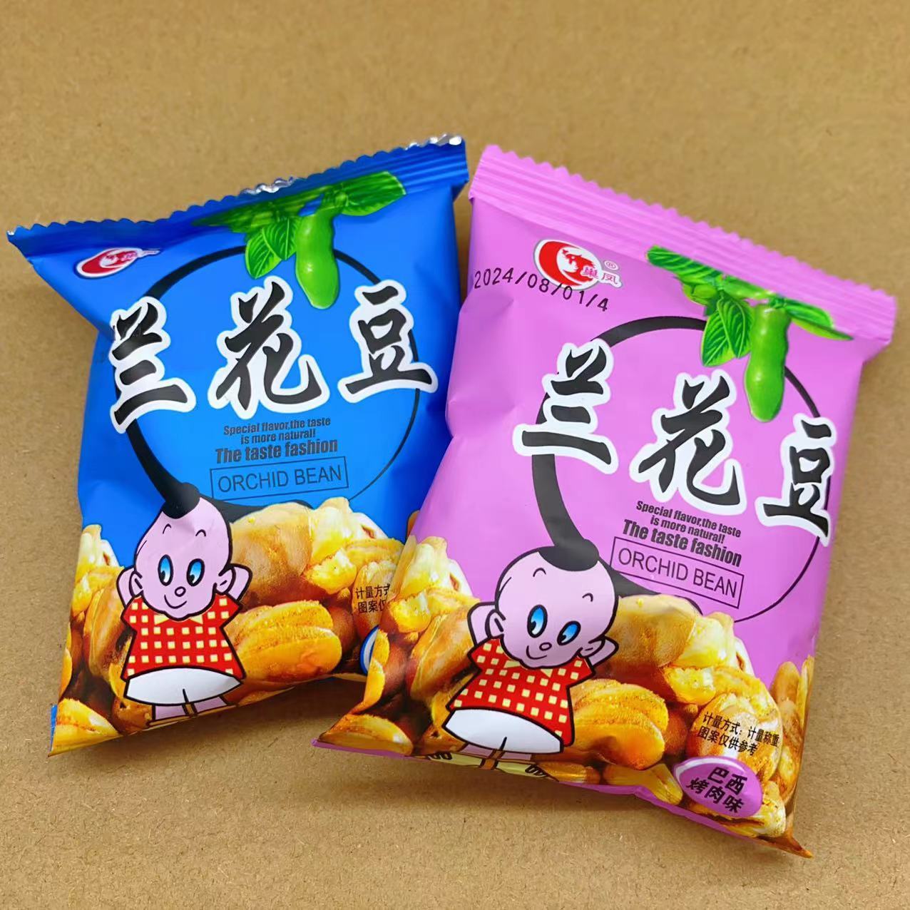 巢凤兰花豆（蜜汁黑鸭味）兰花豆小包装蚕豆香酥炒货追剧休闲零食