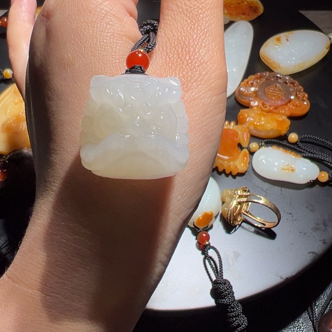 和田玉玉牌未镶嵌