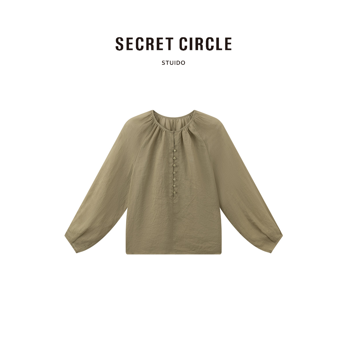 SECRET CIRCLE·秘社 薄款上衣V领显瘦简约衬衫B0903