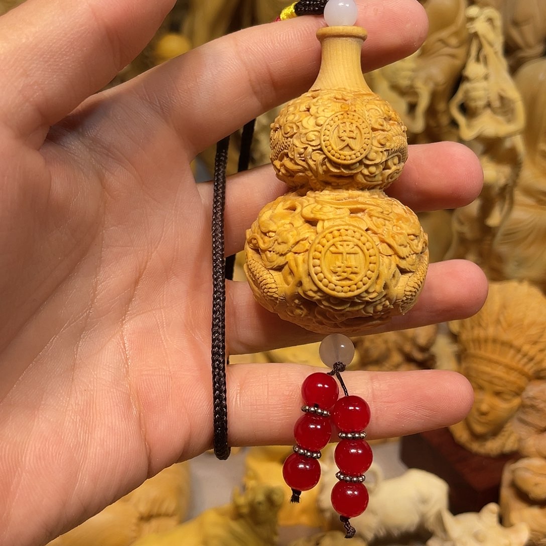 黄杨木黄杨木双龙葫芦
