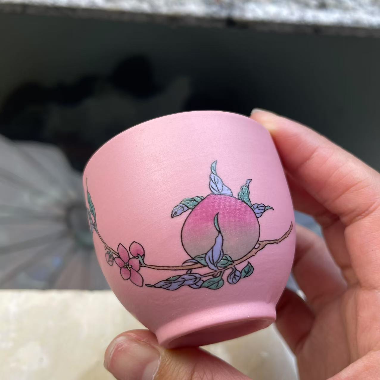 【闪购商品】粉泥高端个人杯主人杯