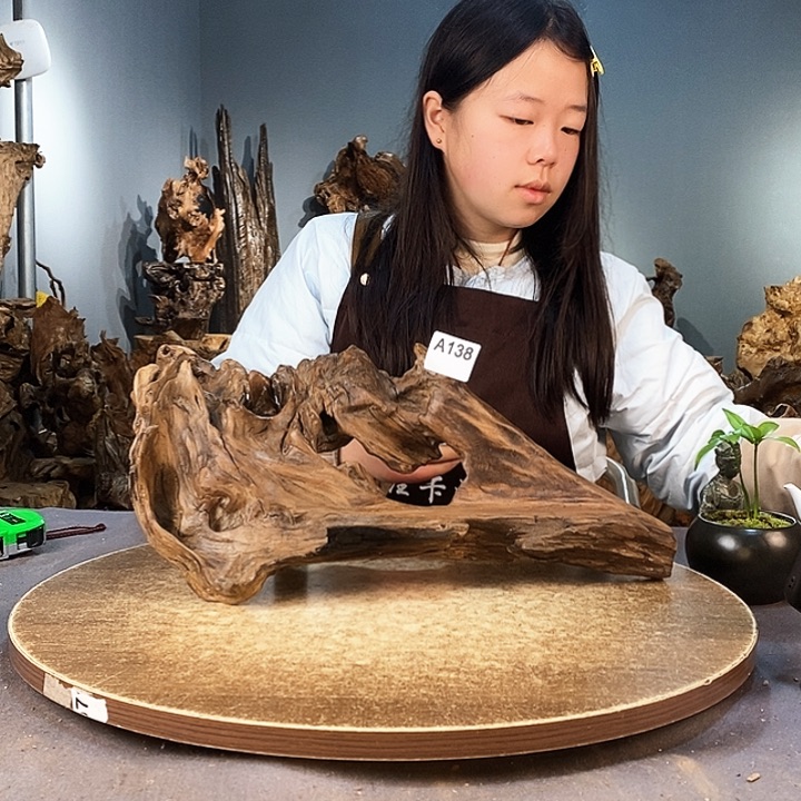 茶盏黄*师138株木随行的小根艺