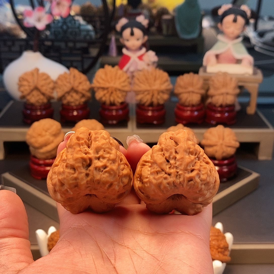 李***o文玩核桃把件40延庆蛤蟆头