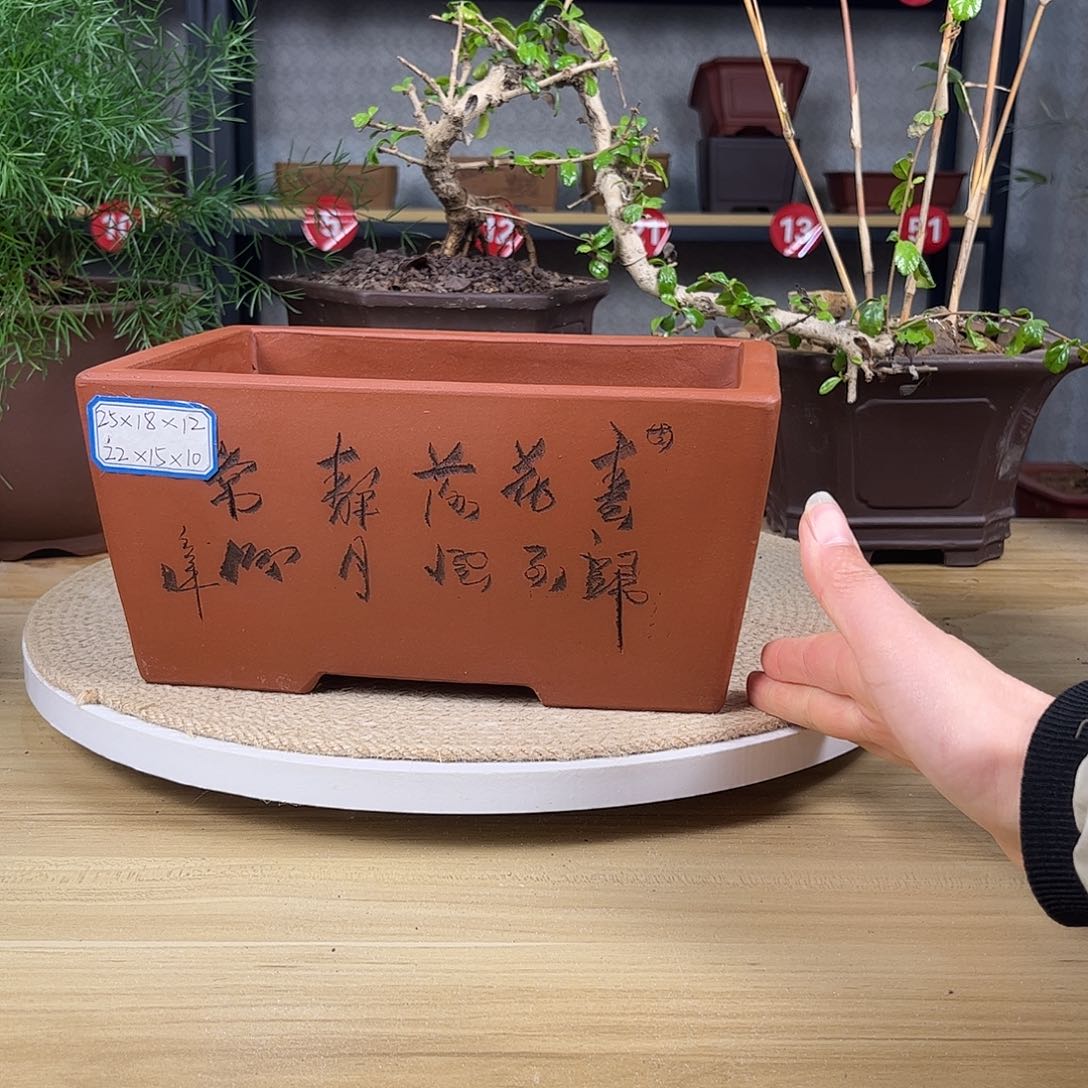 紫砂花盆紫砂花盆