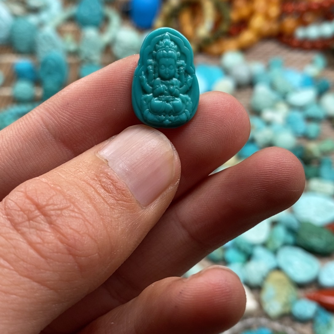 【闪购商品】绿松石453未镶嵌绿松石