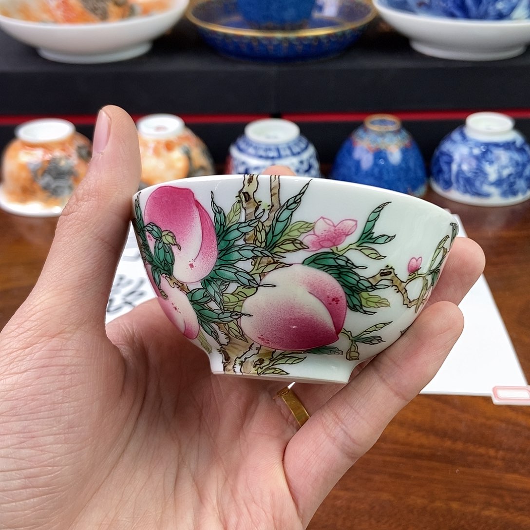 杯景德镇手绘陶瓷艺术