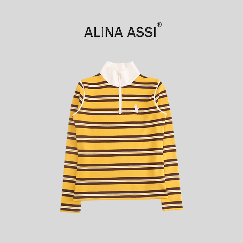 【七七】2025冬季新款T恤百搭休闲长袖上衣X0938