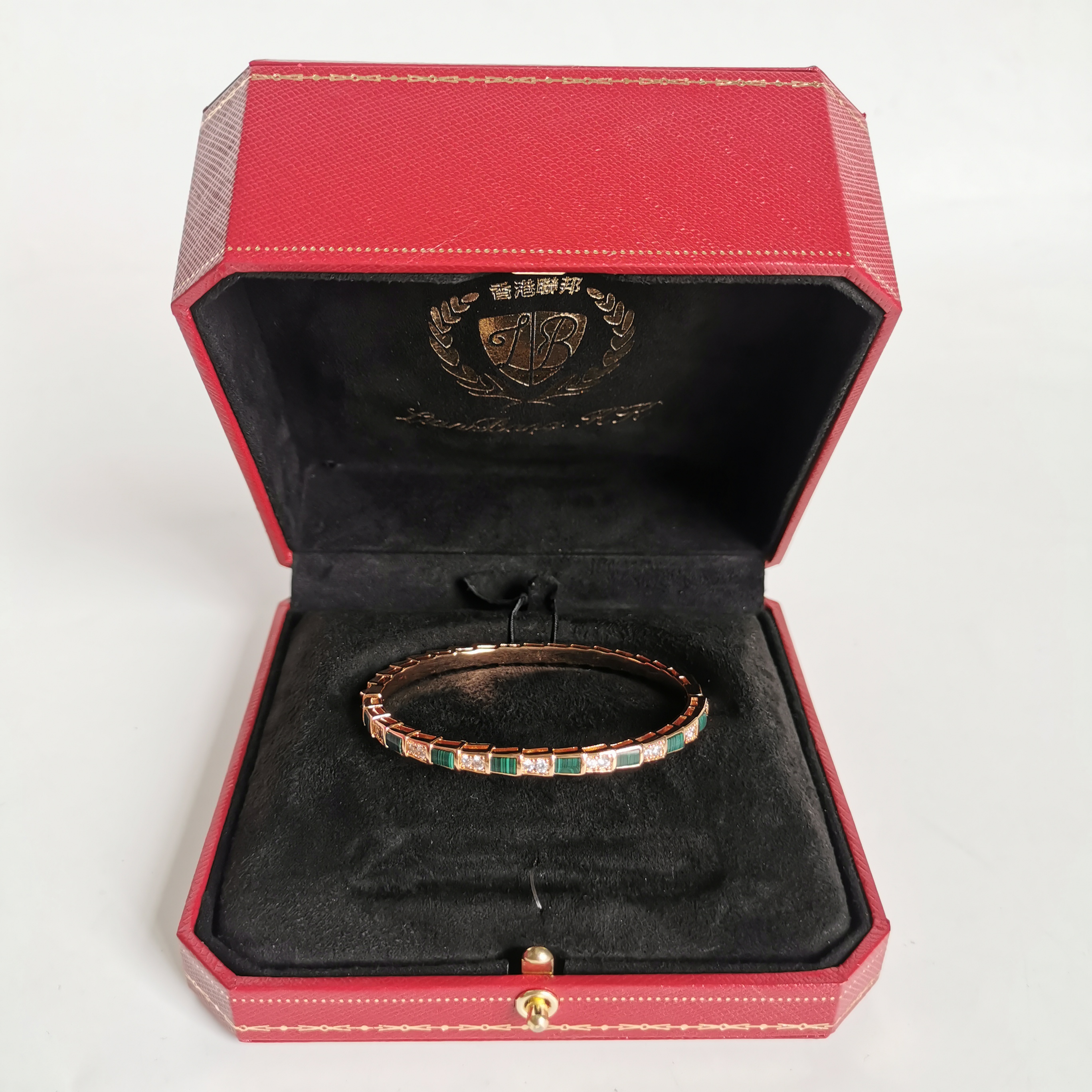 4033【手镯】轻奢精品玫瑰金 色女士蛇骨手镯