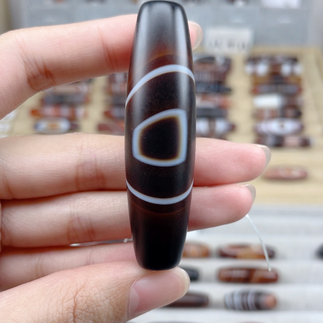 虎***玛瑙/玉髓合金颈饰