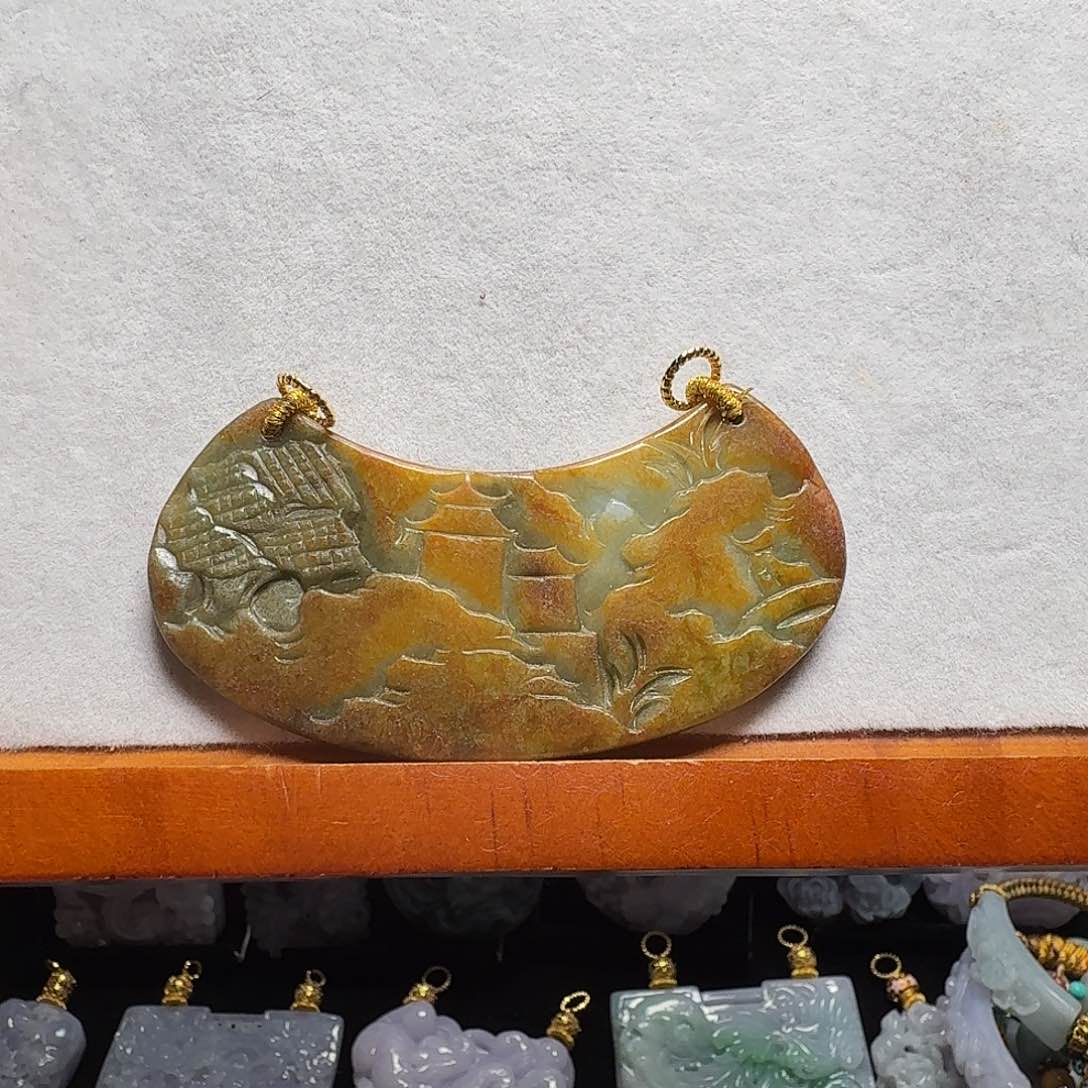 吊坠(赠链)未镶嵌翡翠