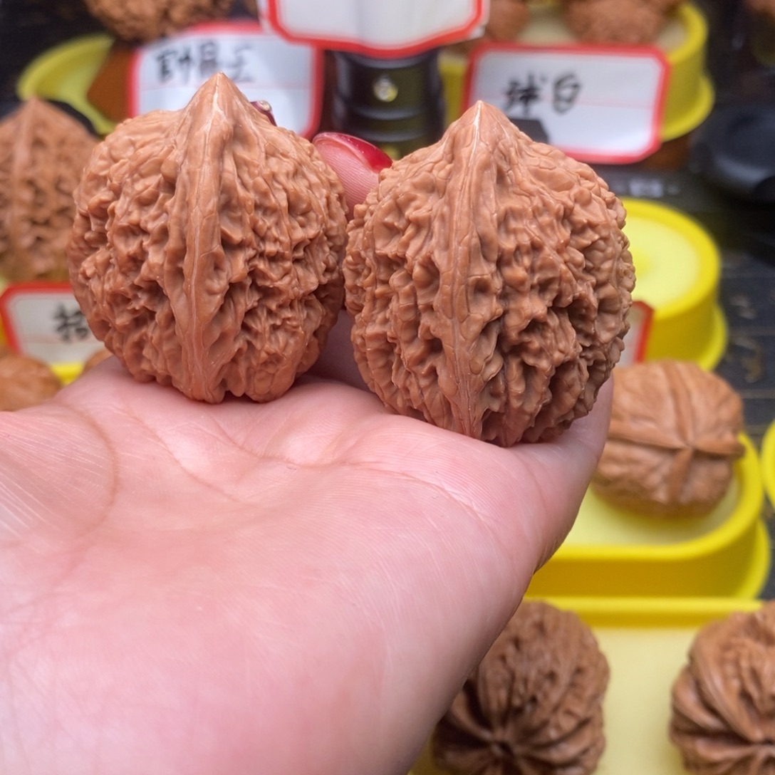 心***汤把件文玩核桃蒜头