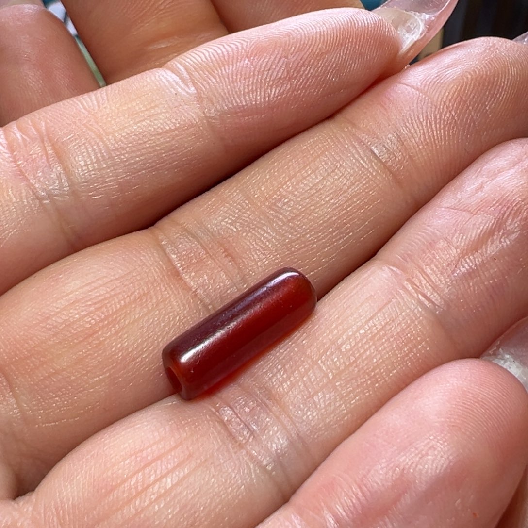 一***舟玛瑙/玉髓颈饰未镶嵌