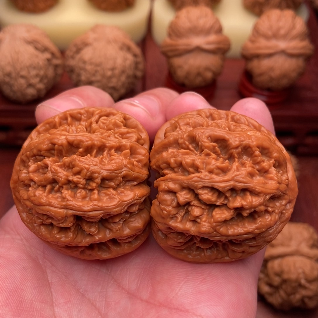 桃核把件绝配大粗筋43