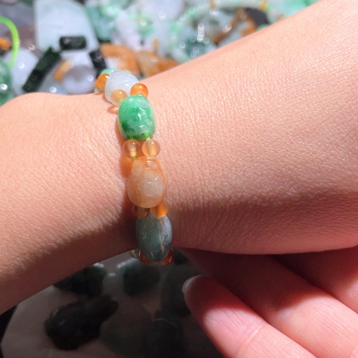 【闪购商品】翡翠颈饰未镶嵌天然翡翠