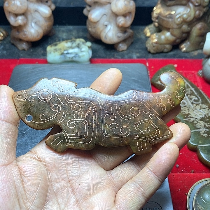 和田玉挂件未镶嵌