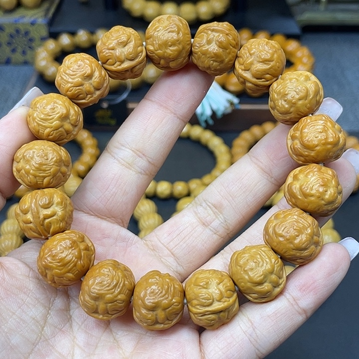 开***好吊坠猴头核桃猴头