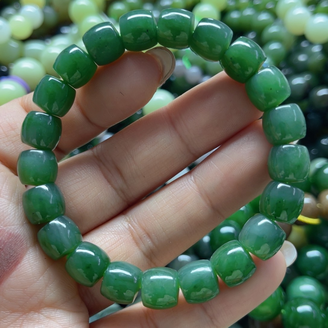 和田玉手链未镶嵌