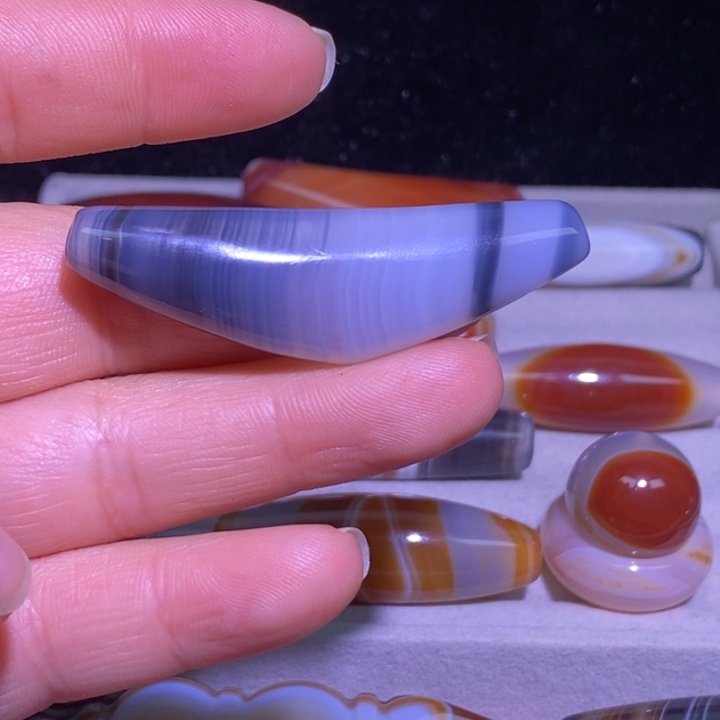 玛瑙/玉髓未镶嵌颈饰