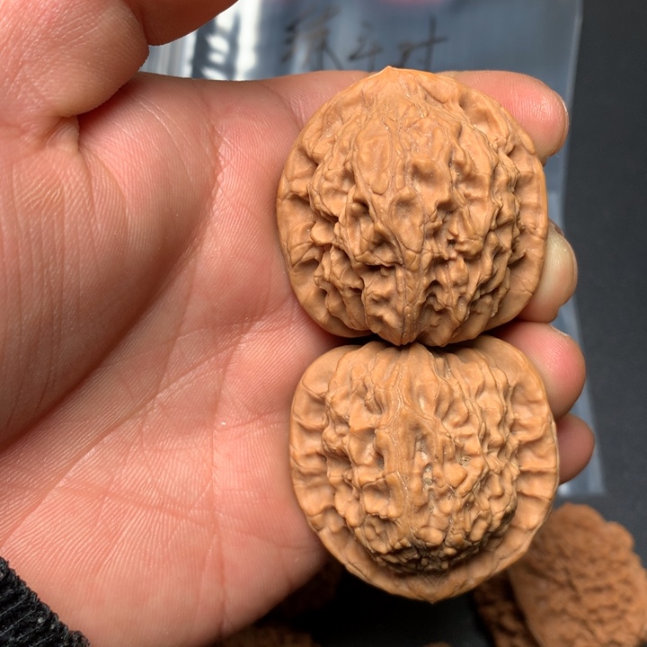 把件文玩核桃41红狮子