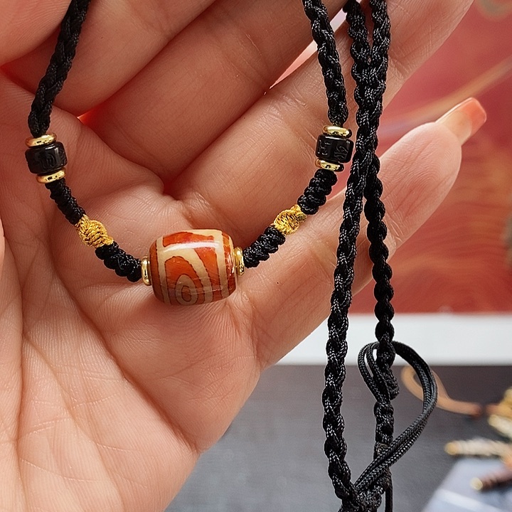 玛瑙/玉髓颈饰合金