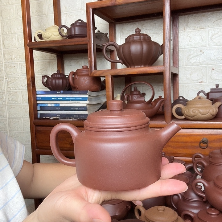 ▞***▖茶壶紫砂德钟300cc底槽清精工半手工