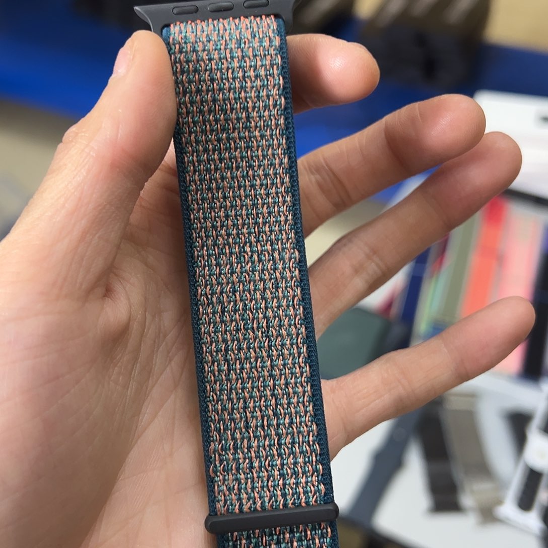 99新橙红配暗海绿耐克 大表盘通用