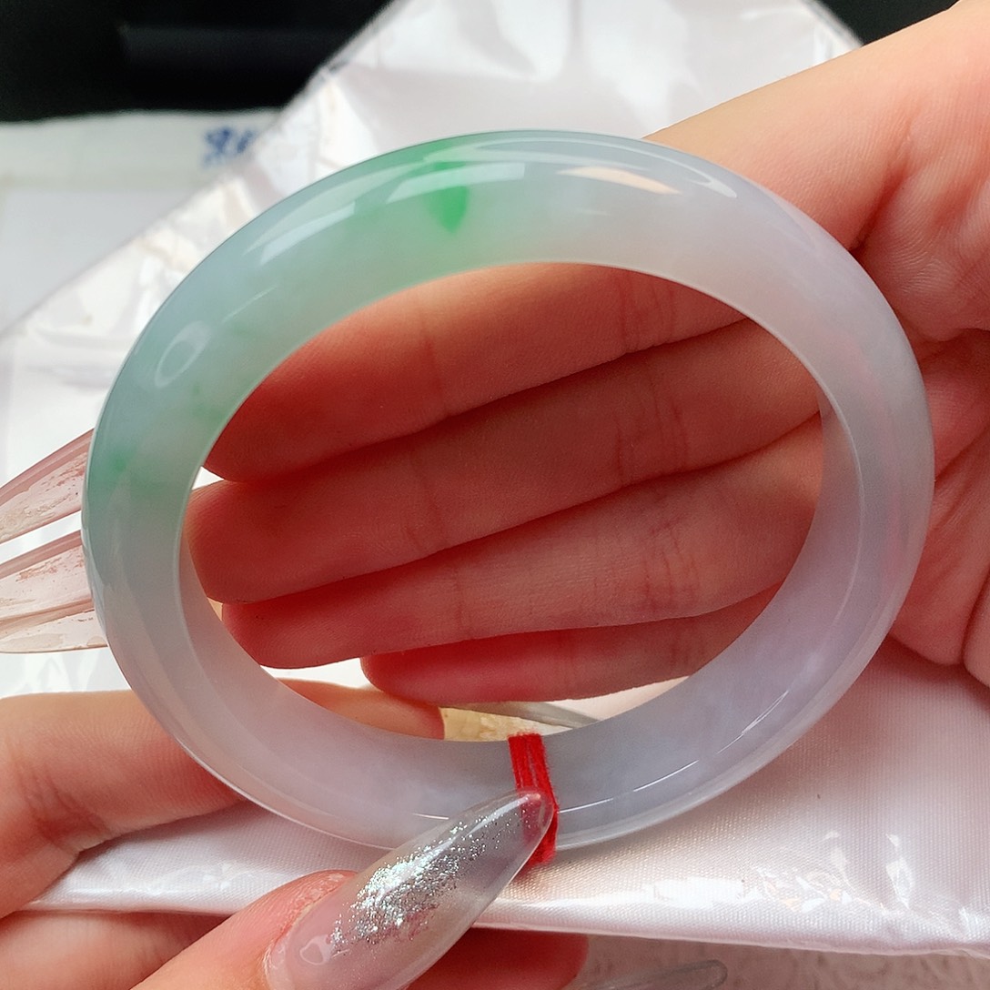 未镶嵌手镯翡翠正圈60