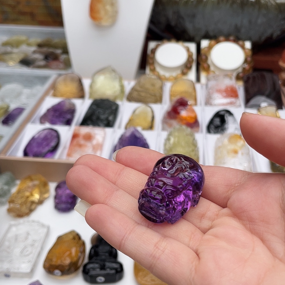 非***非未镶嵌颈饰水晶定制