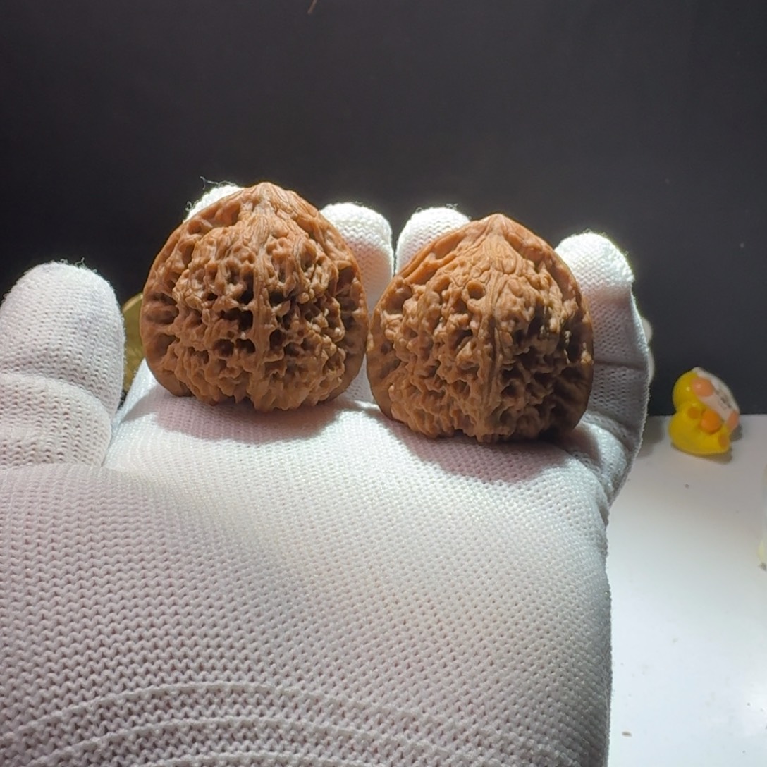 文玩核桃把件5号链接万字正三角40-39-39