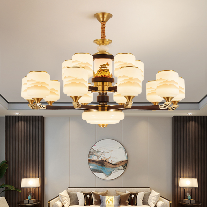 中山古镇沐灯者灯具全屋灯具吊灯请勿私自拍下请咨询主播客服客厅