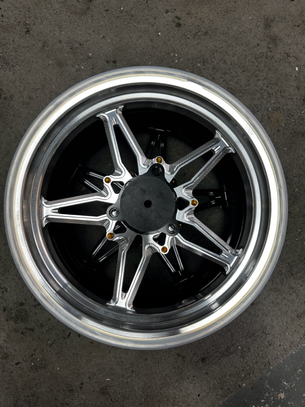 PTENG改装轮毂九号MZ/NZ/M95C/小牛NX/FX/NXT极核AE4/5G轮毂轮圈